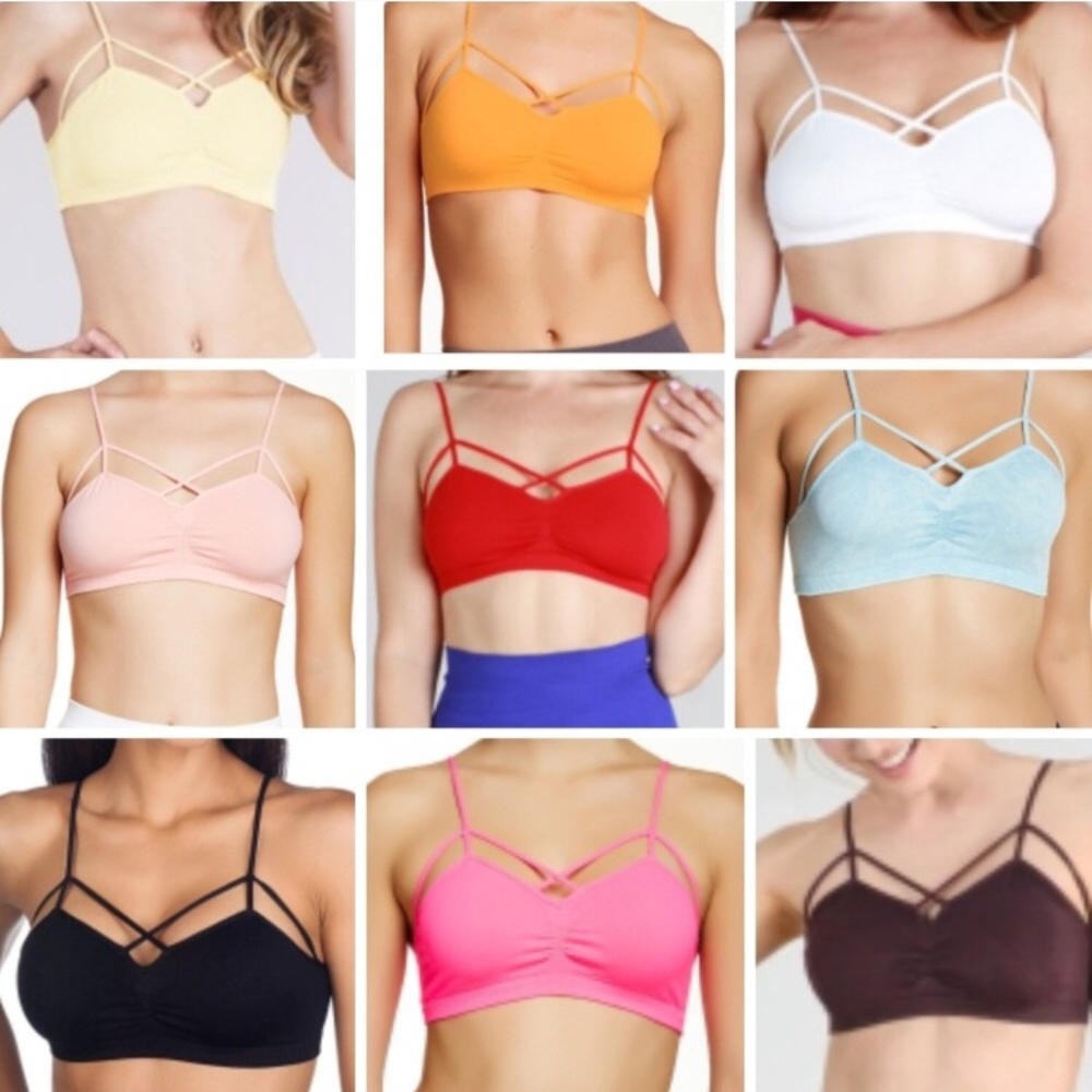 CLEARANCE!💋FINAL PRICE 🎉MOLLY GREEN bralette - Picture 4 of 4